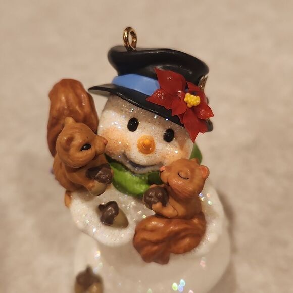 Snowman Squirrels Christmas Ornament - Picture 2 of 5
